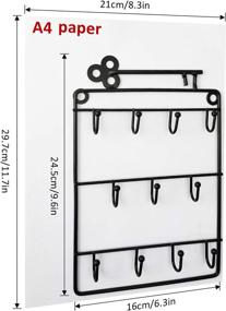 img 3 attached to Feilifan Декоративный навесной органайзер Warehouse