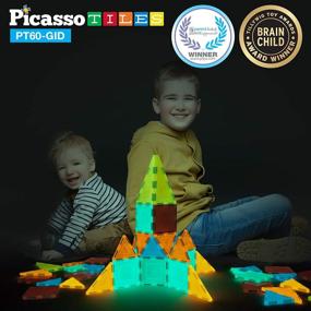 img 2 attached to 🧩 Enhance Learning and Creativity with PicassoTiles Construction Interlocking Educational Development Set