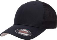 🧢 ultimate comfort and style: flexfit men's trucker mesh multicam cap logo