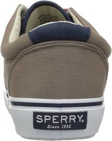 img 2 attached to Sperry Men's Salt Washed Striper White Fashion Sneakers for Stylish Footwear
