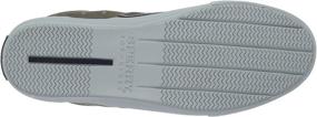 img 1 attached to Sperry Men's Salt Washed Striper White Fashion Sneakers for Stylish Footwear