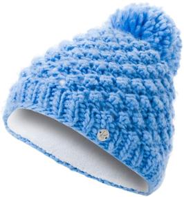 img 3 attached to Stay Cozy in Style with the Spyder Girls Brrr Berry Hat: Top Winter Fashion for Girls