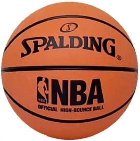 img 1 attached to 🏀 Spaldeen High Bounce Ball with Basketball Design: Perfect for Fun and Games!