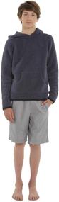 img 2 attached to Barefoot Dreams Youth CozyChic Hoodie: Unmatched Comfort and Casual Style in Soft Polyester