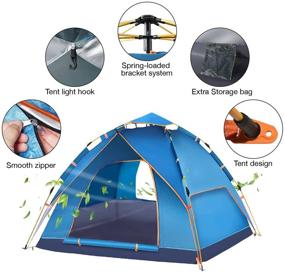 img 3 attached to Outdoor Camping Waterproof Lightweight Instant Outdoor Recreation