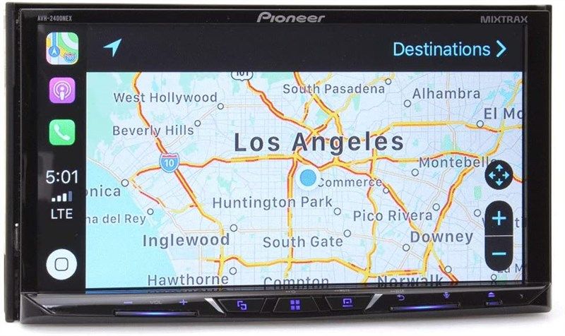 Pioneer 7 Inch Double Din With Apple Carplay & Android Auto (AVH-2400NEX)