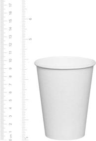 img 3 attached to 🔥 Premium Quality 12 oz. White Paper Hot Coffee Cups - Pack of 300