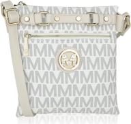 mkf collection signature mia farrow women's handbags & wallets logo