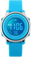 function waterproof stopwatch digital wristwatch – girls' watches for everyday use logo
