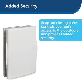 img 1 attached to 🚪 Medium PetSafe Extreme Weather Door in White