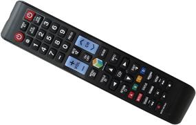 img 3 attached to 📺 Versatile Universal Remote Control for Samsung UN50HU6950F, UN49KS8000FXZA, UN49KS8500F, UN60F8000, UN40HU6950F, UN40HU6950FXZA, UN40H5003AF, UN28H4500AF, UN24H4500AF, UN50F5000, UN32F5050, UN40F5050 Smart 3D LED HDTV TV