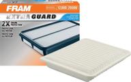 🔍 high-performance air filter, ca10163, ideal for toyota vehicle models - fram extra guard logo