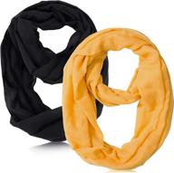 🧣 chic and versatile lightweight infinity scarves: must-have women's accessories logo