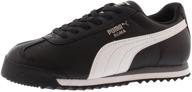 👟 stylish and practical: puma basic white sneaker for girls' school uniforms and shoes logo