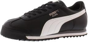 img 4 attached to 👟 Stylish and Practical: PUMA Basic White Sneaker for Girls' School Uniforms and Shoes