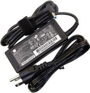 high-quality 65w ac power charger for hp probook 450 g6/g3/g4/g5: reliable laptop power supply adapter cord logo