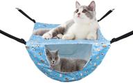 dearlives double layer cat hammock cage - breathable soft hanging pet bed for kittens, cat hammocks perch beds, #4 logo