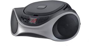 img 1 attached to 📻 LEDVANCE Sylvania Graphite Bluetooth Portable CD Radio Boom Box - SRCD1063BT