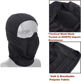 img 2 attached to WoSporT Tactical Balaclava Paintball Protection