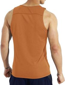 img 2 attached to EZRUN Bodybuilding Athletic Sleeveless BlueGreyblueRed