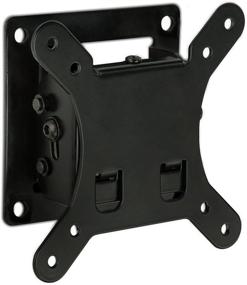 img 4 attached to 📺 Mount-It! Small TV Monitor Wall Mount for RVs | Quick Release | Fits 13-32 Inch Screens | VESA 75 100 Compatible | Slim Design | 30lb Capacity