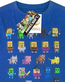 img 2 attached to Minecraft Sprites Characters Sleeved T Shirt Boys' Clothing in Tops, Tees & Shirts