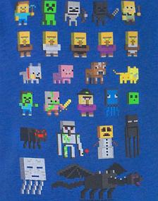 img 3 attached to Minecraft Sprites Characters Sleeved T Shirt Boys' Clothing in Tops, Tees & Shirts