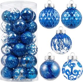 img 4 attached to Christmas Ornaments Shatterproof Decorative Decorations