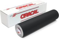 🔘 oracal 631-12150-blk 631 matte vinyl - black, 12 inches x 150 feet logo