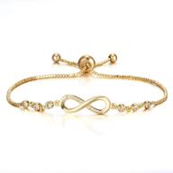 rinhoo infinity bracelet adjustable bracelets logo