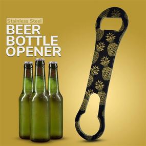 img 2 attached to V-Rod Bottle Opener - 7 Inch Sleek, Stylish, and Durable Bar Key for Bartenders - Enhance Your Bar Experience!