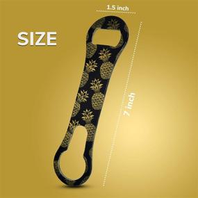 img 3 attached to V-Rod Bottle Opener - 7 Inch Sleek, Stylish, and Durable Bar Key for Bartenders - Enhance Your Bar Experience!