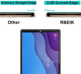 img 1 attached to 📱 High-Quality [3PACK] Lenovo Smart Tab M10 HD (2nd Gen) Screen Protector Glass - RBEIK 9H Hardness Anti-Scratch Anti-Fingerprint Tempered Glass for Lenovo Smart Tab M10 HD 2nd Gen 2020 Tablet 10.1" (Model: TB-X306F)