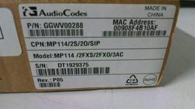 img 3 attached to Audiocodes MP114 2FXS 2FXO Ports