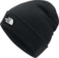 🌱 the north face dock worker recycled beanie hat: sustainable style and functionality logo