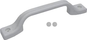 img 2 attached to Premium OEM Replacement: Automotive Authority Plastic Grab Handle for RV, Trailer, Camper, Motor Home, Cargo Trailer, Boat - Entry Door Assist Bar (White)