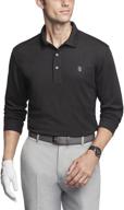 izod sleeve tournament peacoat medium men's clothing in shirts logo