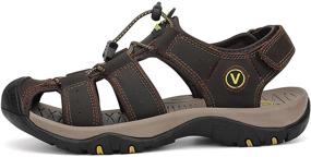 img 2 attached to FLARUT Sandals Outdoor Athletic Lightweight Men's Shoes in Athletic