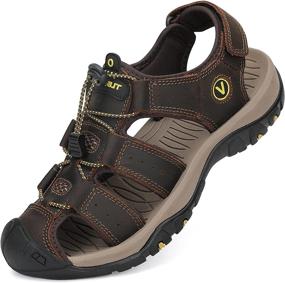 img 4 attached to FLARUT Sandals Outdoor Athletic Lightweight Men's Shoes in Athletic