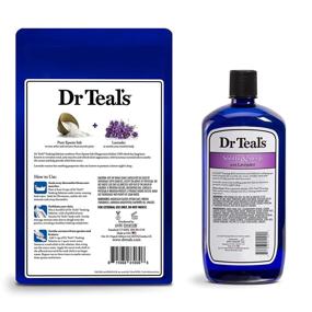 img 3 attached to 🛁 Combo Pack: Dr. Teal's Lavender Epsom Salt Soaking Solution and Foaming Bath with Pure Epsom Salt for Enhanced Relaxation