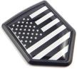 black american shield emblem car logo