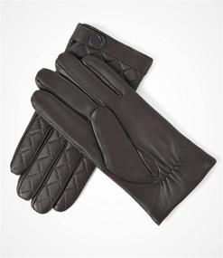 img 1 attached to YISEVEN Goatskin Fashion Touchscreen Technology Men's Accessories