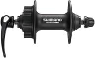 🚴 hb-m525 shimano front mountain bicycle hub - 36h, black logo