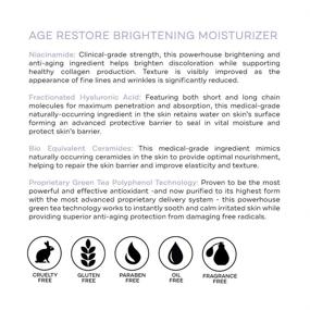 img 1 attached to Replenix Age Restore Brightening Moisturizer: Experience the New Look, Packaging May Vary