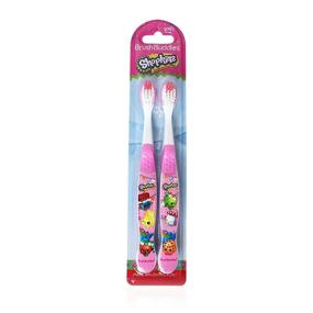 img 4 attached to 🖌️ Набор зубных щеток Colorful Brush Buddies Shopkins - улучшение ухода за зубами с набором из 2 штук