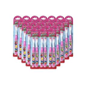 img 1 attached to 🖌️ Набор зубных щеток Colorful Brush Buddies Shopkins - улучшение ухода за зубами с набором из 2 штук