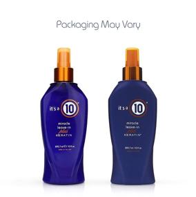 img 2 attached to 💇 It's a 10 Haircare Miracle Leave-In Plus Keratin Spray, 10 fluid ounces