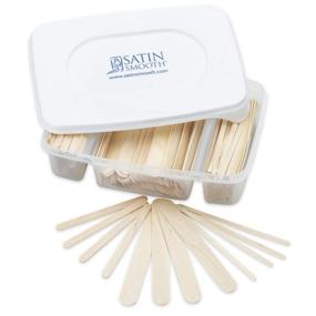 img 4 attached to 🪑 Wooden Applicator Tray for Satin Smooth Variety Pack