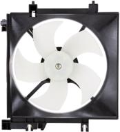 🌬️ superior cooling performance: tyc 601070 subaru legacy outback replacement radiator cooling fan assembly logo