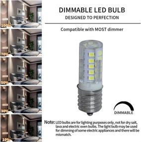 img 2 attached to 💡 WTINTELL Equivalent Dimmable Microwave AC110 130V: Ultimate Lighting Solution for Versatile Home Applications